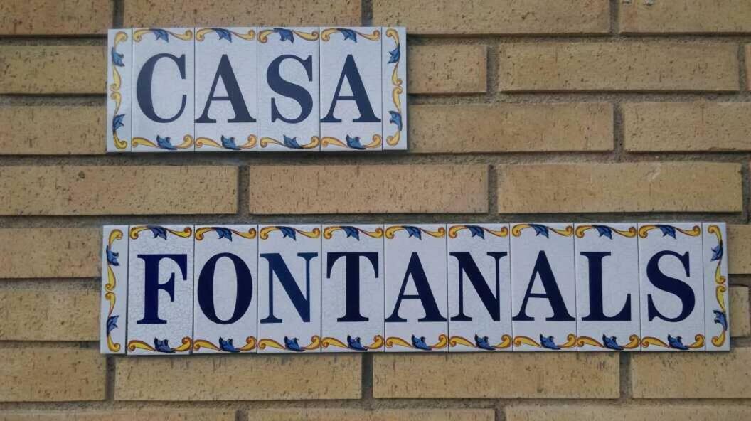 Casa Fontanals Pla del Panadés Exterior foto